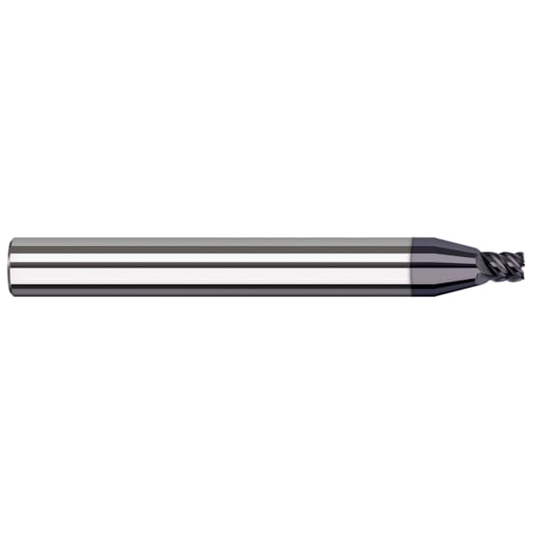 End Mill for Exotic Alloys - Corner Radius, 0.1250" (1/8)